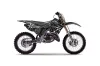 Kawasaki KX125 Dirt Bike Graphic Kit - 1999-2002 NorthStar Black