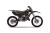 Kawasaki KX125 Dirt Bike Graphic Kit - 1999-2002 Reaper Black