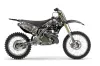 Kawasaki KX125 Dirt Bike Graphic Kit - 2003-2016 Reaper Grey