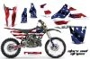 Kawasaki KX250 Dirt Bike Custom Graphic Kit - 2003-2016