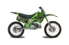 Kawasaki KX250 Dirt Bike Graphic Kit - 1990-1991 NorthStar Green