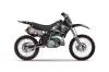 Kawasaki KX250 Dirt Bike Graphic Kit - 1992-1993 Mad Hatter Black