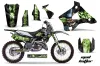 Kawasaki KX250 Dirt Bike Graphic Kit - 1994-1998 Mad Hatter Black