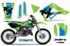 Kawasaki KX250 Dirt Bike Graphic Kit - 1999-2002 Factory Race Green