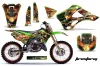 Kawasaki KX250 Dirt Bike Graphic Kit - 1999-2002 Firestorm Green