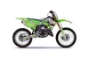 Kawasaki KX250 Dirt Bike Graphic Kit - 1999-2002 P40 Warhawk Green