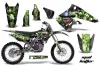 Kawasaki KX250F Dirt Bike Custom Graphic Kit - 2004-2005