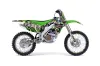Kawasaki KX250F Dirt Bike Graphic Kit - 2006-2008 Mad Hatter Green