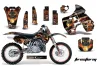 Kawasaki KX500 Dirt Bike Custom Graphic Kit - 1988-2004