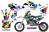 Kawasaki KX65 Dirt Bike Graphic Kit - 2002-2018 Flashback