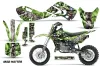 Kawasaki KX65 Dirt Bike Graphic Kit - 2002-2018 Mad Hatter Green