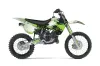 Kawasaki KX80 Dirt Bike Graphic Kit - 1995-1997 Carbon X Green