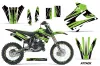 Kawasaki KX85 Dirt Bike Graphic Kit - 2001-2013 Attack Green