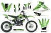 Kawasaki KX85 Dirt Bike Graphic Kit - 2001-2013 Empire Green