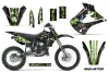 Kawasaki KX85 Dirt Bike Graphic Kit - 2001-2013 Mad Hatter Green