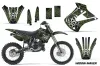 Kawasaki KX85 Dirt Bike Graphic Kit - 2001-2013 Widow Maker Green