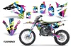 Kawasaki KX85 Dirt Bike Graphic Kit - 2014-2021 Flashback