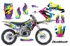 Kawasaki KXF250 Dirt Bike Custom Graphic Kit - 2009-2012