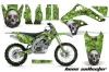 Kawasaki KXF450 Dirt Bike Graphic Kit - 2006-2008 Bone Collector Green