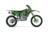 Kawasaki KXF450 Dirt Bike Graphic Kit - 2016 Widow Maker Green
