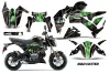 Kawasaki Z125 Pro Dirt Bike Custom Graphic Kit - 2017-2024