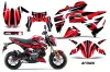 Kawasaki Z125 Pro Dirt Bike Graphic Kit - 2017-2024 Attack Red