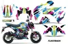 Kawasaki Z125 Pro Dirt Bike Graphic Kit - 2017-2024 Flashback