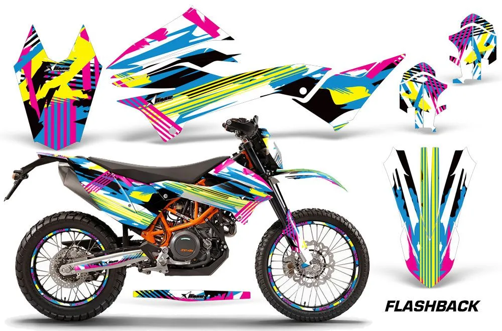 KTM Adventure 690 Enduro R Dirt Bike Custom Graphic Kit - 2012-2018