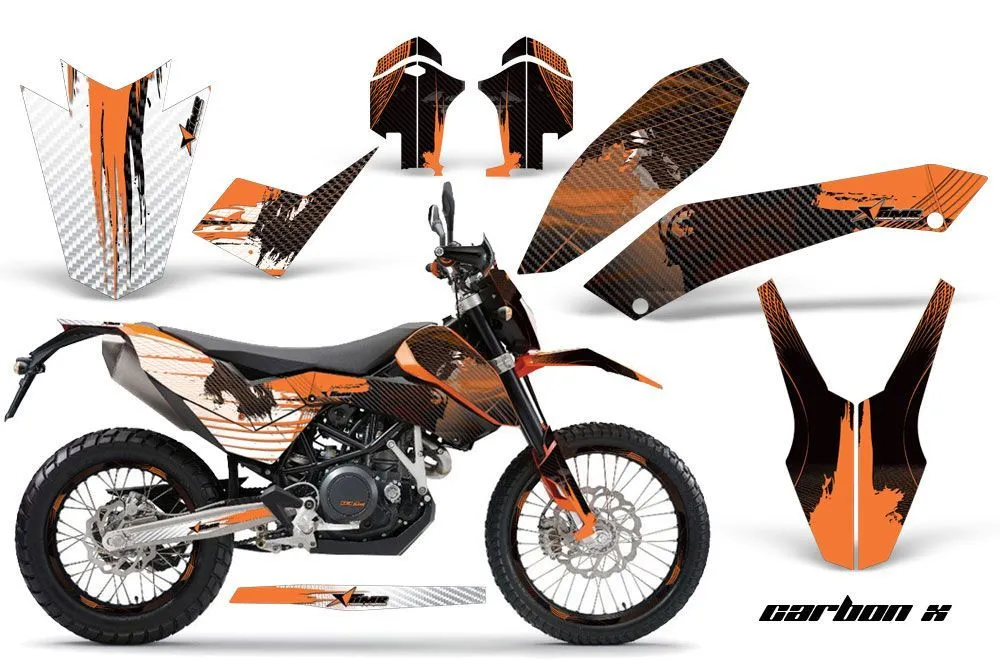 KTM Adventure 690 Supermoto / Enduro Dirt Bike Custom Graphic Kit - 2008-2015