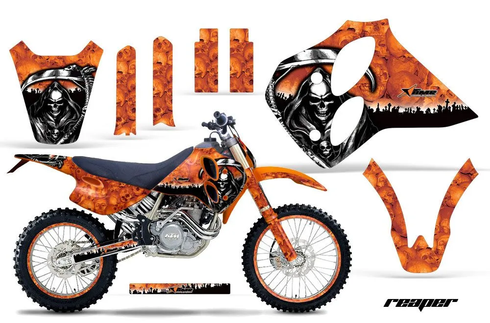 KTM C0 SX 4 Stroke Dirt Bike Custom Graphic Kit - 1993-1997