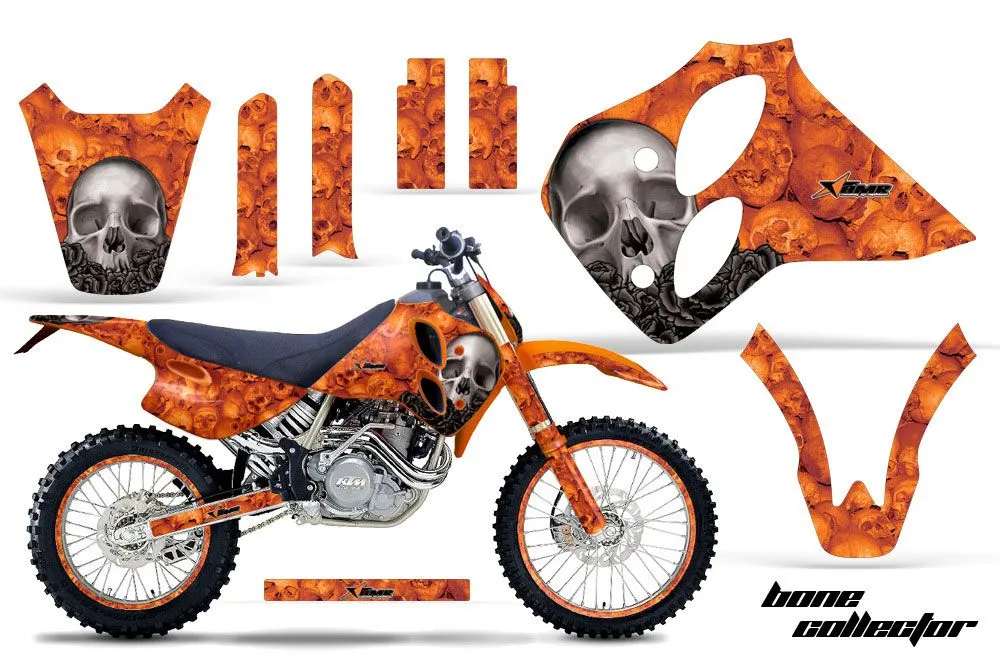 KTM C0 SX / MXC 4 Stroke Dirt Bike Custom Graphic Kit - 1993-1997