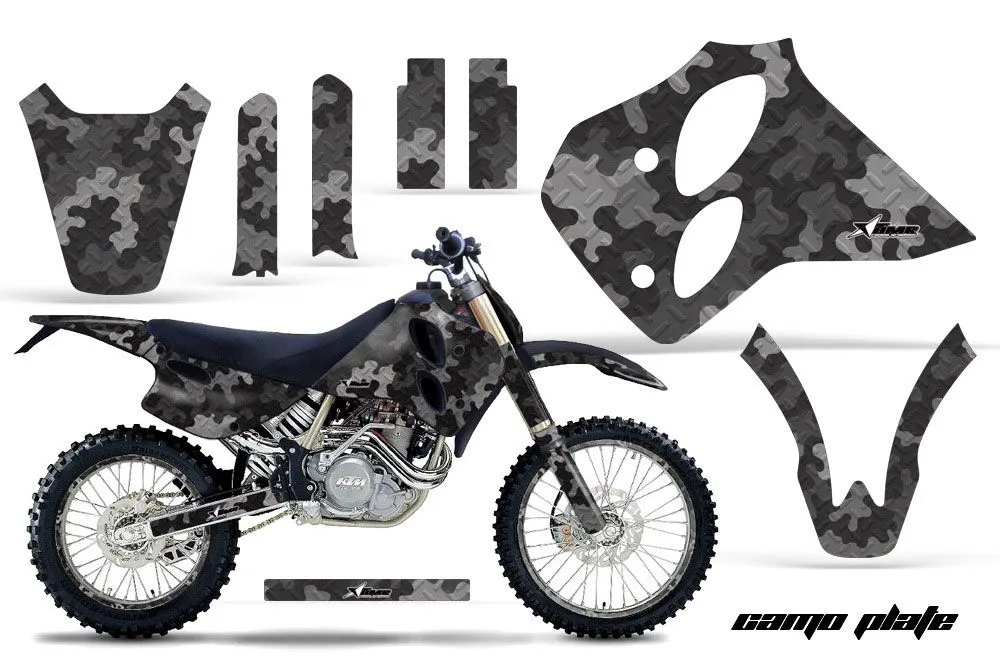KTM C0 SX / MXC 4 Stroke Dirt Bike Custom Graphic Kit - 1993-1997