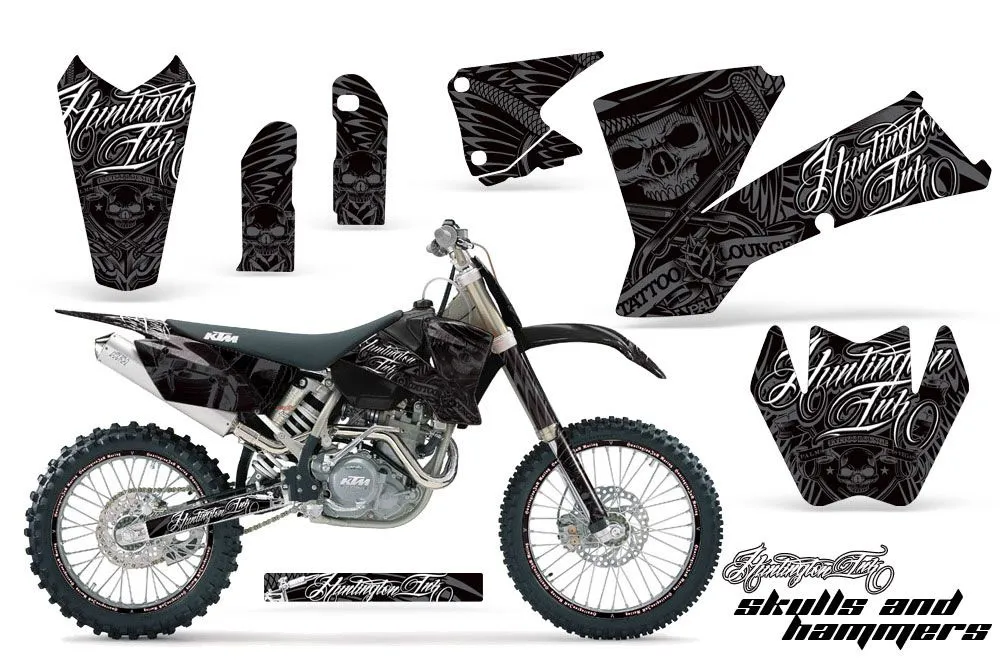 KTM C1 SXS Dirt Bike Custom Graphic Kit - 2001-2002