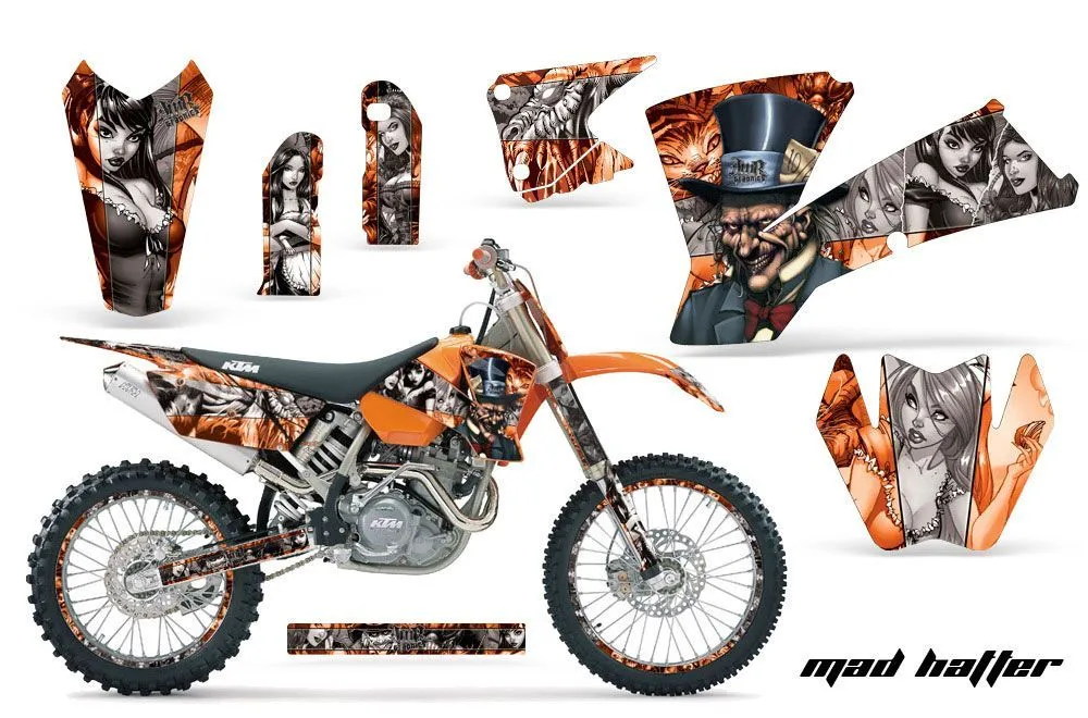 KTM C1 SXS Dirt Bike Custom Graphic Kit - 2001-2002