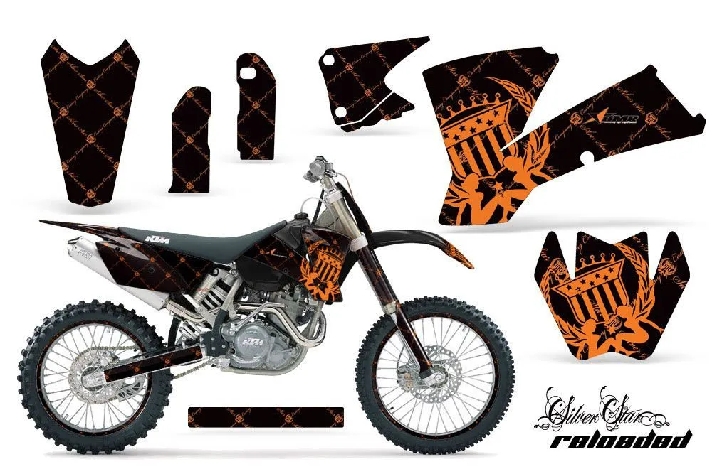 KTM C1 SXS Dirt Bike Custom Graphic Kit - 2001-2002