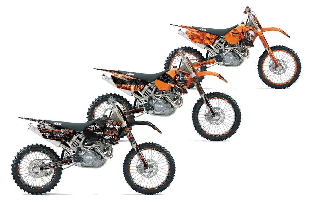 KTM C1 SXS Dirt Bike Custom Graphic Kit - 2001-2002