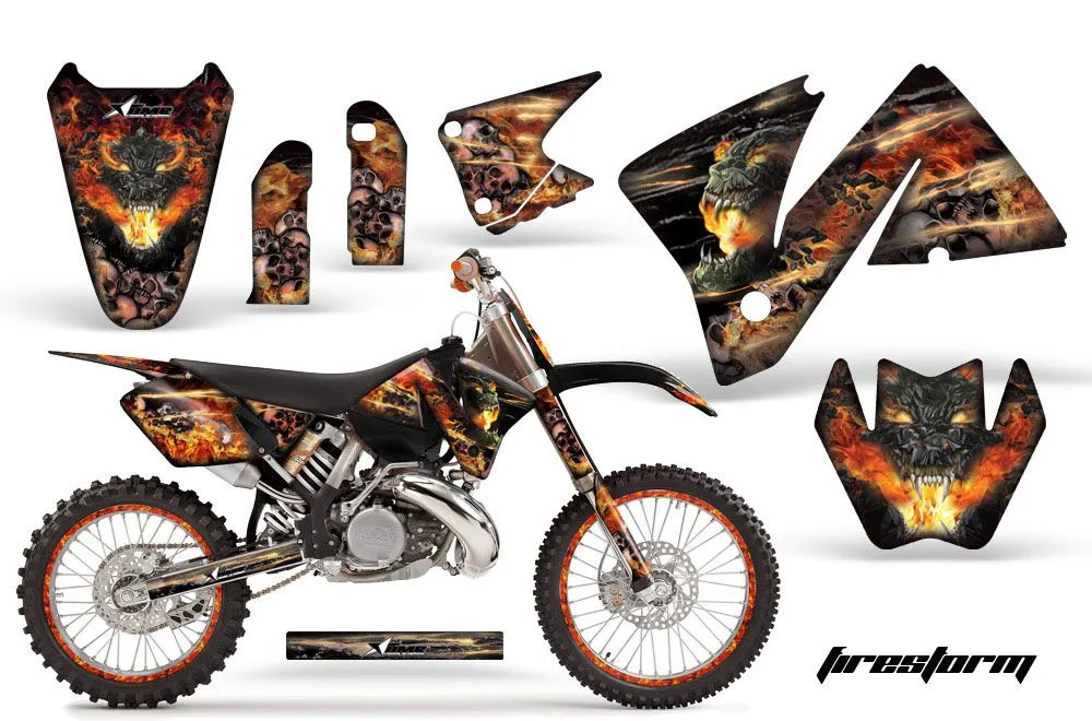 KTM C3 MXC Dirt Bike Custom Graphic Kit - 2001-2002