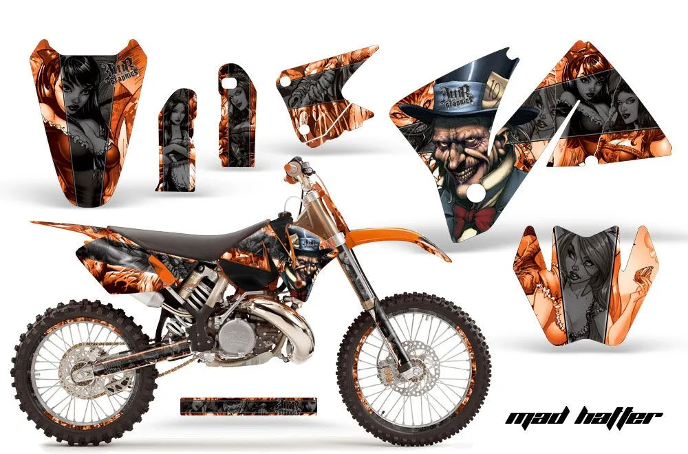 KTM C3 MXC Dirt Bike Custom Graphic Kit - 2001-2002