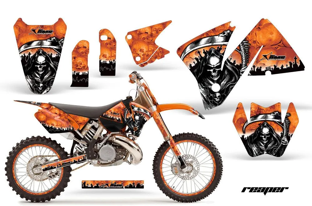 KTM C3 MXC Dirt Bike Custom Graphic Kit - 2001-2002