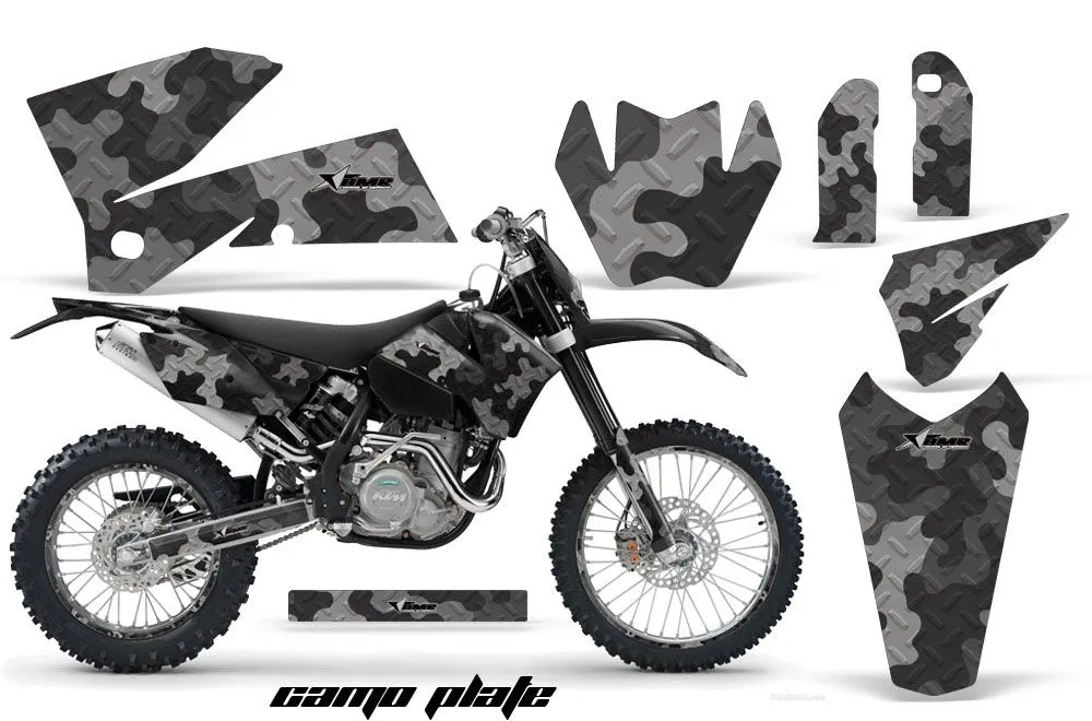 KTM C4 EXC Dirt Bike Custom Graphic Kit - 2005-2007
