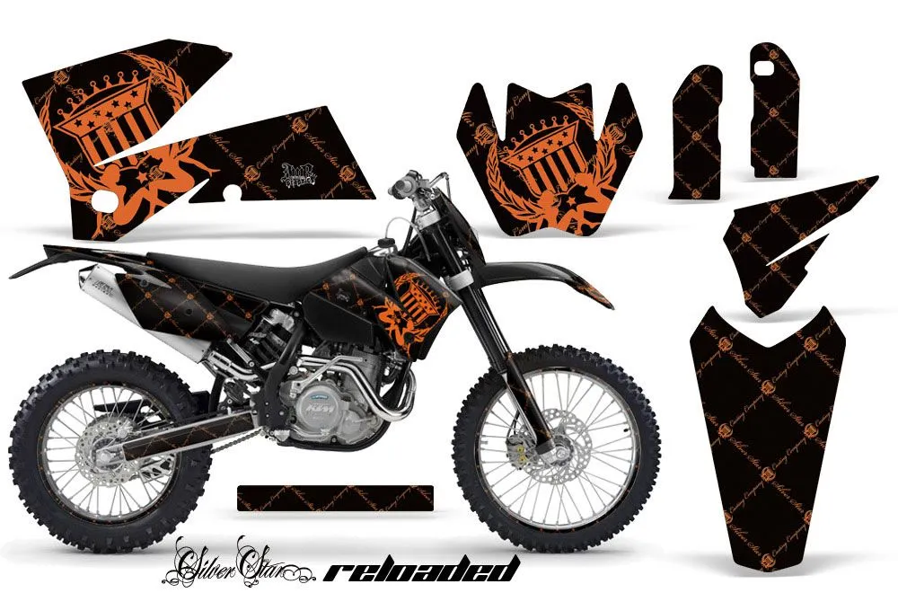 KTM C4 SX Dirt Bike Custom Graphic Kit - 2005-2006