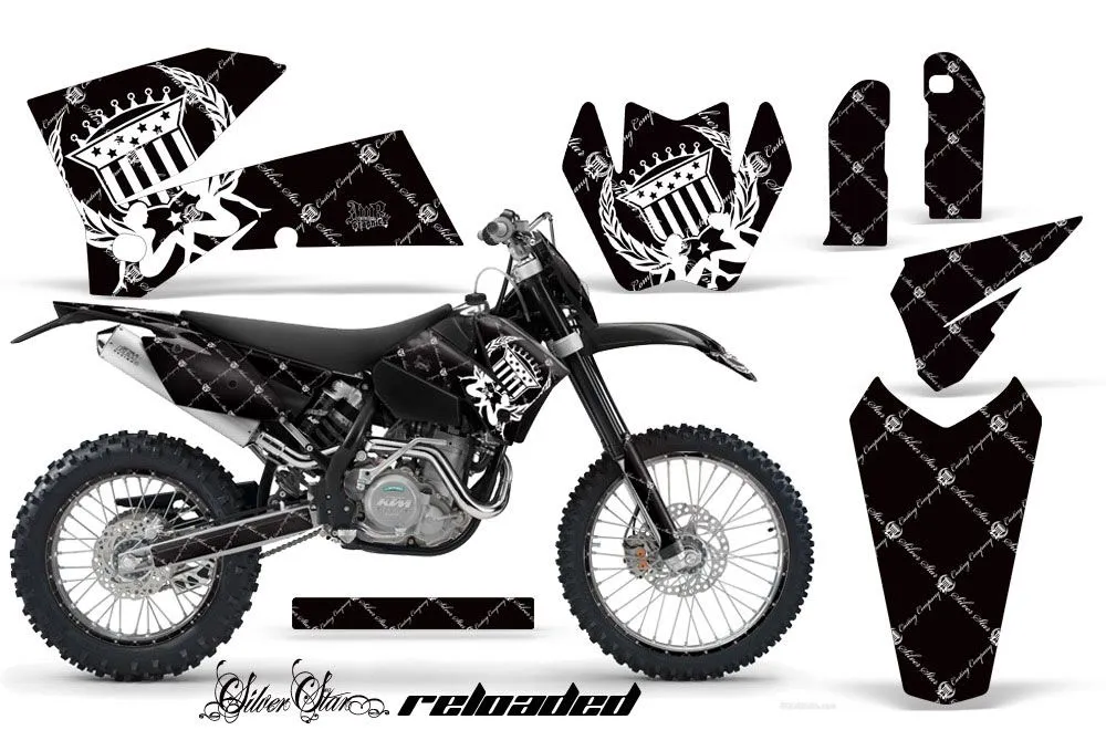 KTM C4 SX Dirt Bike Custom Graphic Kit - 2005-2006