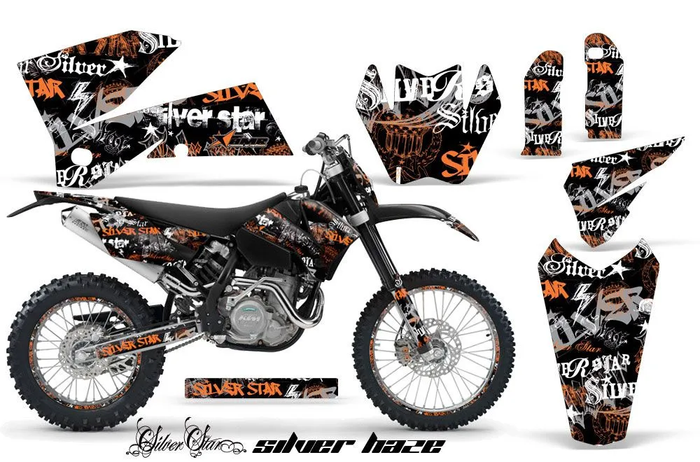 KTM C4 SX Dirt Bike Custom Graphic Kit - 2005-2006
