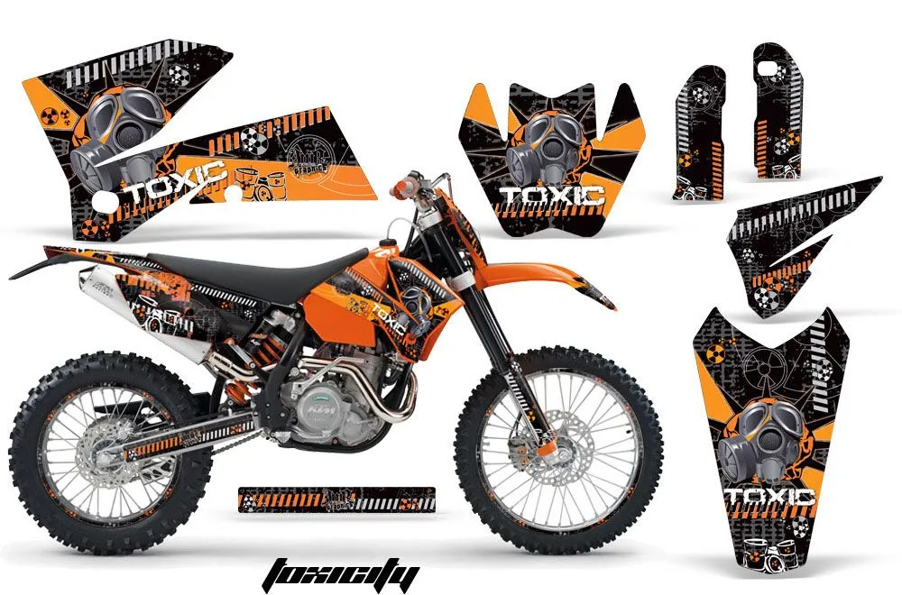 KTM C4 SX Dirt Bike Custom Graphic Kit - 2005-2006