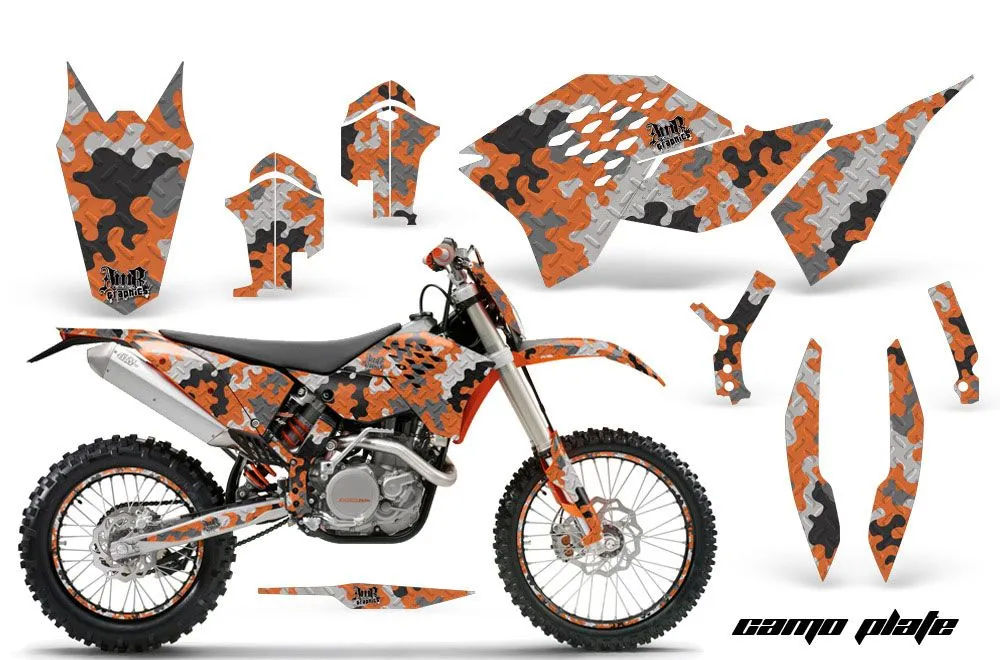 KTM C5 SX / SX-F 125 / 525 Dirt Bike Custom Graphic Kit - 2007-2010