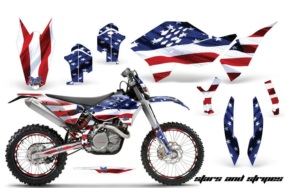 KTM C5 WCFW 250 Dirt Bike Custom Graphic Kit - 2011