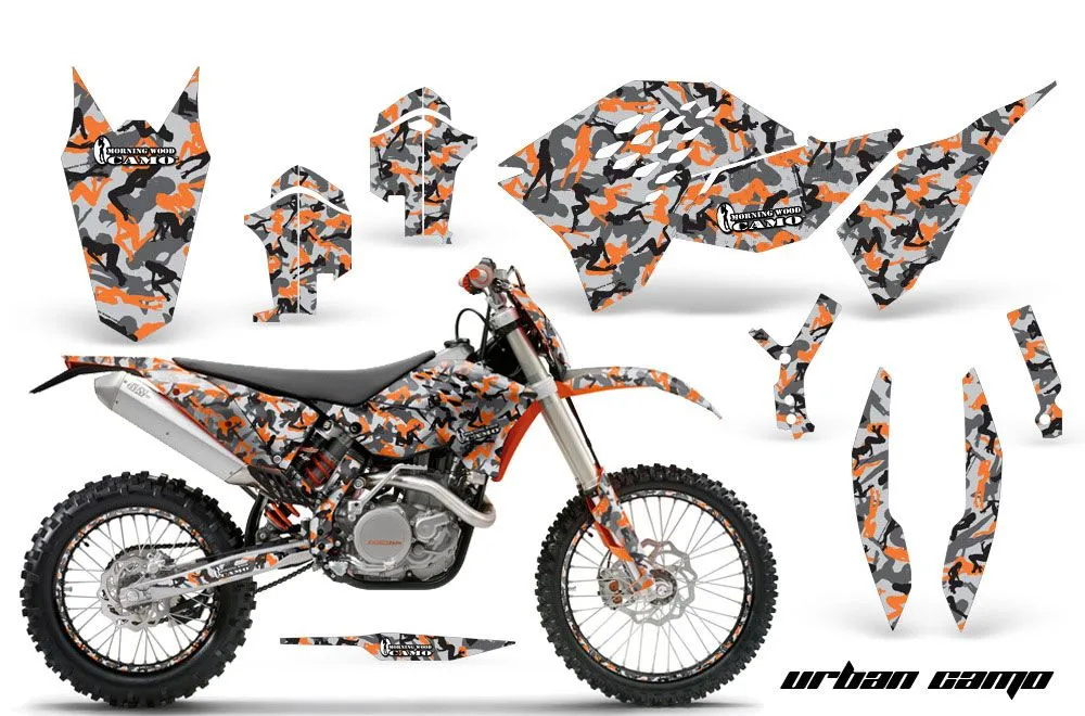 KTM C5 WCFW 250 Dirt Bike Custom Graphic Kit - 2011