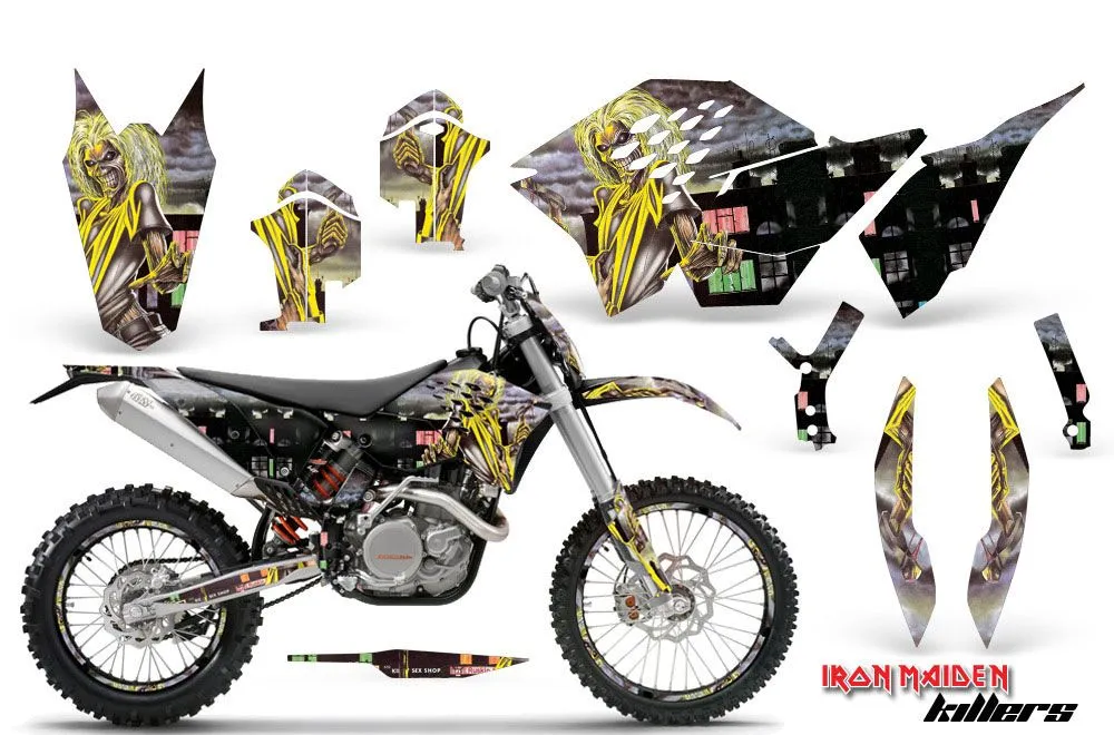 KTM C5 XCW 200/ 250 / 300 Dirt Bike Custom Graphic Kit - 2011