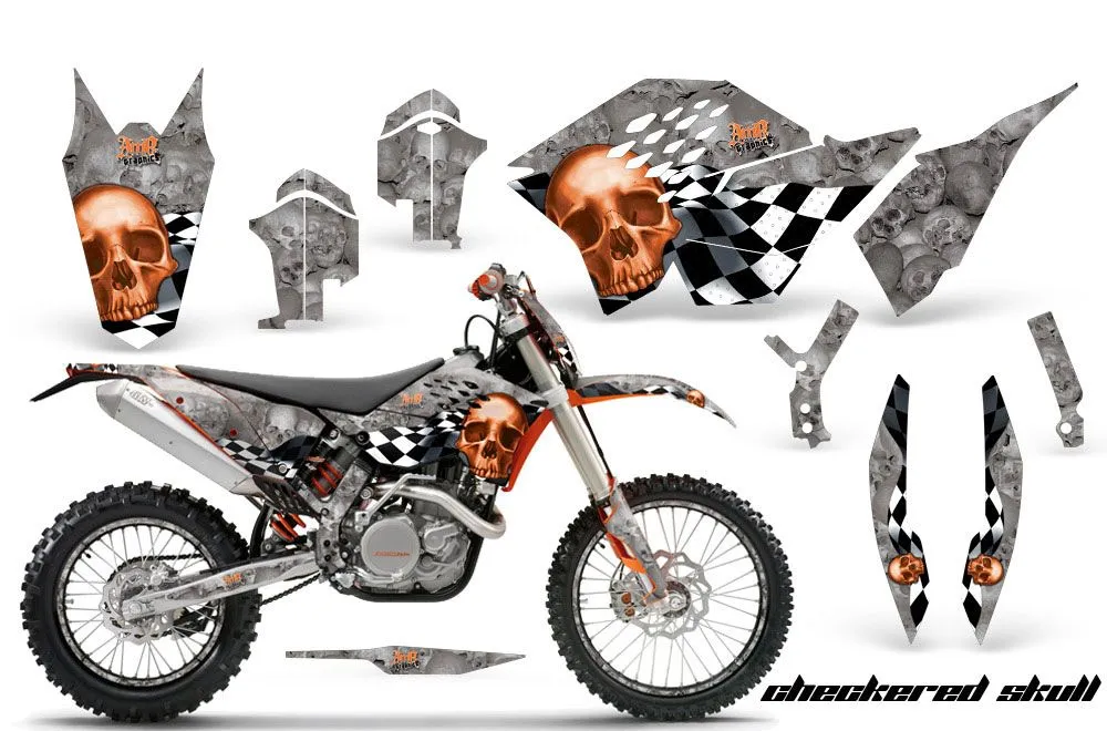 KTM C5 XCW 200/ 250 / 300 Dirt Bike Custom Graphic Kit - 2011