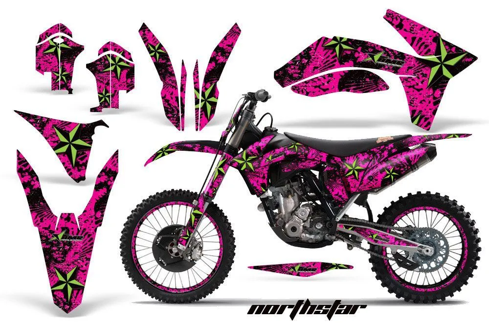 KTM C7 SX / SX-F Dirt Bike Graphic Kit - 2011-2012 NorthStar Pink